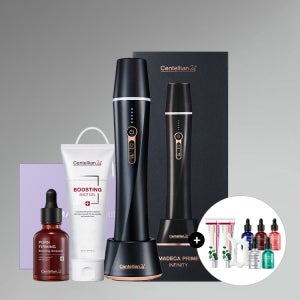 동국제약 센텔리안24 마데카 프라임 인피니티+부스팅 샷 젤 150ml+PDRN 부스팅앰플 30ml / 뷰티디바이스 홈케어기기