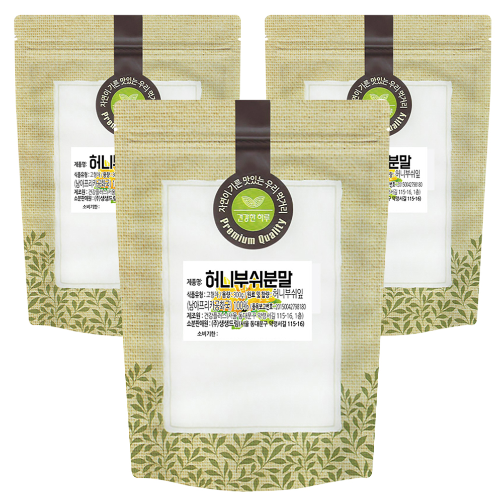 생생드림 <b>허니부쉬</b> 분말  300g  1개입  3개