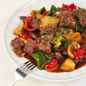 간편한 홈파티 찹스테이크 2종(데미그라스, 스테이크) 623g(2~3인분) 1팩