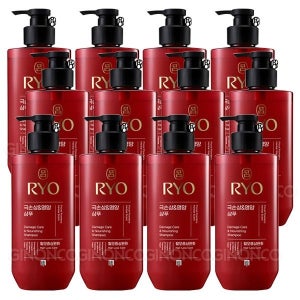 려 함빛 극손상 영양 샴푸 480ml x12 탈모 보습 케어