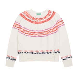 [베네통]2024 WINTER Nordic pattern sweater 1144E10BY600