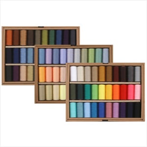 고강력 코아사 45수2합 30색 실세트 700m 재봉실 미싱실 재봉사 가정 공업용 무형광실