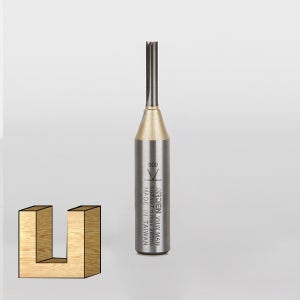 아덴 솔리드 카바이드 일자비트 4mm 12샹크 루터비트 라우터비트 루터날 ARDEN 107407