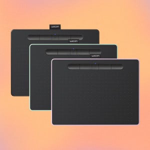 와콤 와콤 인튜어스 CTL-6100WL 블루투스 핑크 중형 펜마우스 판타블렛