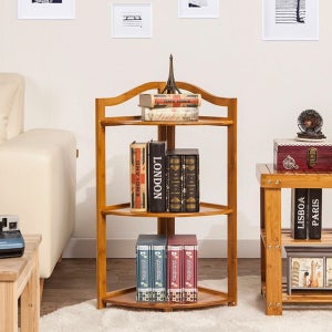 3단 공간활용 모서리 선반