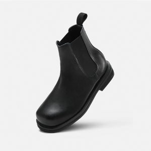 커스텀에이드 CUSTOM ADE 4cm 소가죽 볼드 스퀘어토 첼시부츠 알렉스 CR0060