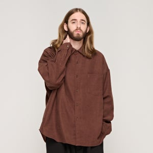 카고브로스 CARGOBROS CB WARMUP PASTEL SHIRT (BROWN) CB2324103