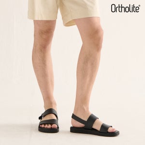 아날로그무드 ANALOG MOOD 오솔라이트 남자 스트랩 서머샌들 (블랙) AN245201