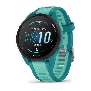 가민 GARMIN 가민 포러너 165 뮤직 터코이즈/아쿠아 러닝 스마트워치 스마트워치