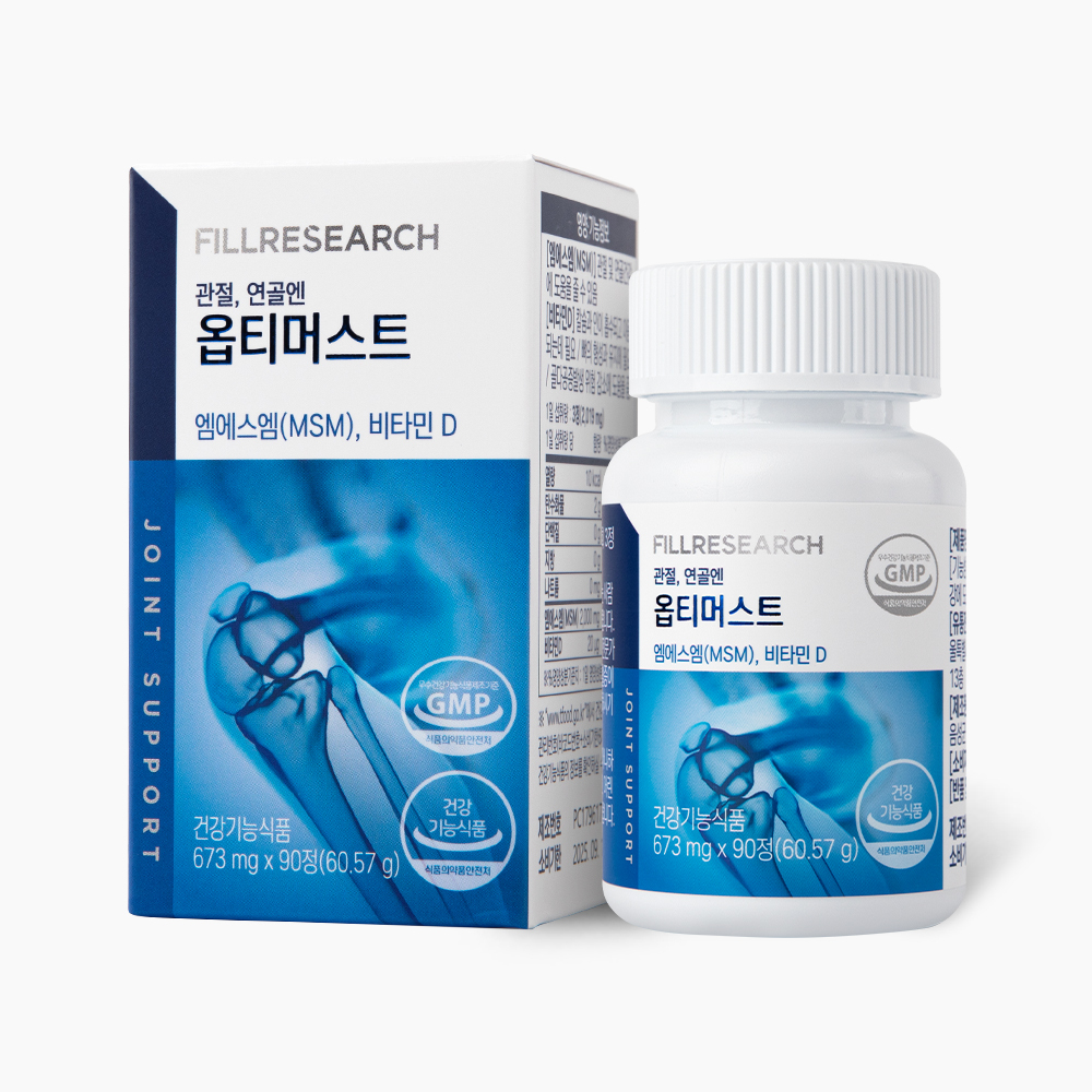 필리서치 관절 연골엔 옵티머스트 673mg x 90정