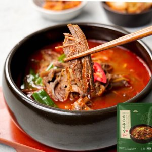 집밥장인 얼큰 육개장 더 블랙 600g X 10팩