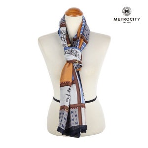 [롯데백화점] 메트로시티 쿠오레 실크 롱 스카프 MSFS-4025 LE1218200000