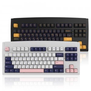 QSENN DT35 87 유무선 기계식 블랙 (애플민트축 V1)