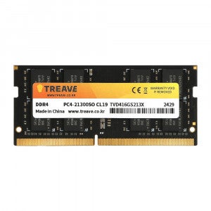 비즈텍 TREAVE 노트북 DDR4-2666 CL19 (16GB)