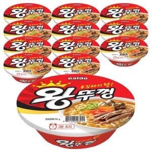 팔도 팔도 왕뚜껑 x12개 컵라면 큰사발