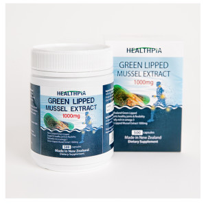 Healthpia <b>Green</b> <b>Lipped Mussel</b> Extract 1000 500캡슐