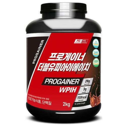 <b>프로게이너</b> WPIH 2kg/ <b>근육</b>발달 WPH 단백질 보충제