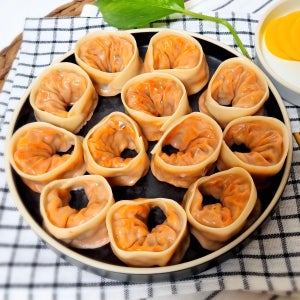 아삭아삭 매콤 김치 손만두 1.4kg 2팩