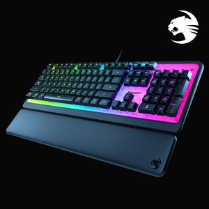 ROCCAT 로캣 마그마 Magma 저소음 멤브레인 RGB 게이밍 키보드 (영문 자판)