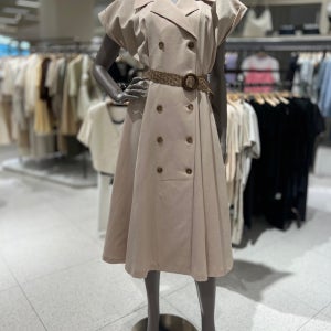 ASSULINE Bamboo Double Breasted Dress 파슨스 피 ASSR4OP02