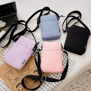 파스텔 크로스백 휴대폰가방 미니가방 기념품 판촉물 맞춤제작