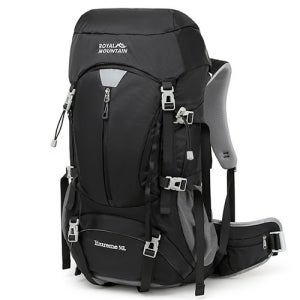 [백스테이] B304B 고밀도 210D 기능성 트레킹 백패킹 등산백팩 50L