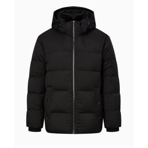 헤지스골프 24FW 남성 라이프 구스 숏다운 105 HUJU4D811BK
