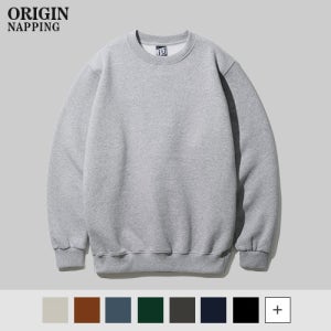 [페플]650g 덤블 오리지널무지 기모 맨투맨 16종 OGMT1921