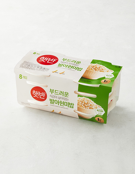 햇반 발아현미밥 제품 이미지