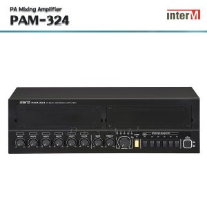 인터엠 PAM-324 /PA Mixing 앰프/240W/6CH입력 5ZONE 셀렉터