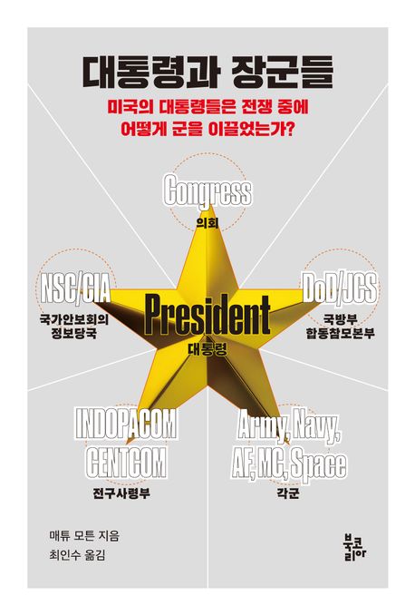 대통령과 장군들 : 미국의 대통령들은 전쟁 중에 어떻게 군을 이끌었는가?
