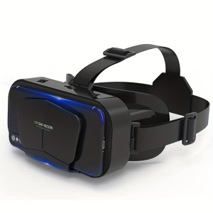 아이폰 스마트폰용 1개 3D VR 헤드셋 스마트 가상 현실 안경 헬멧