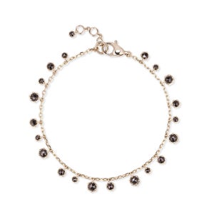 도로시 14k 헥사 블랙 러프다이아몬드 팔찌