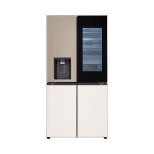 LG 디오스 오브제컬렉션 STEM 얼음정수 냉장고 (노크온 매직스페이스) J825GCB442