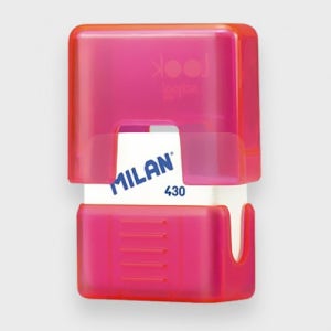 밀란 룩 스쿨 430 케이스 지우개 낱개 (1개입) - PMMS430LK