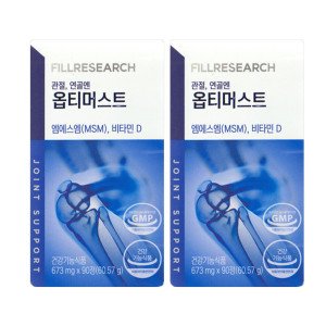 필리서치 관절 연골엔 옵티머스트 673mg x 90정 2박스 -디카라이프-