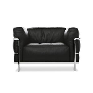 Cassina 까시나 LC3 레더 암체어 라운지체어 8486100762969