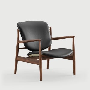 [해외] House of Finn Juhl THE FRANCE CHAIR 8607700681049 | Wood Type: Oak Dark Oil / Upholstery: Fabri