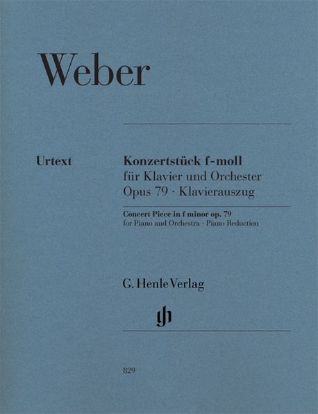 Konzertstuck  : f-Moll fu?r Klavier und Orchester, Opus 79 = Concert piece : in F minor, op. 79, for piano and orchestra
