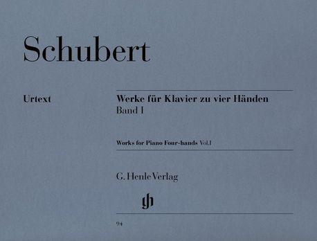 Werke fur Klavier zu vier Handen.  : Band I.  - [score]  = Works for piano four-hands. Vol.I