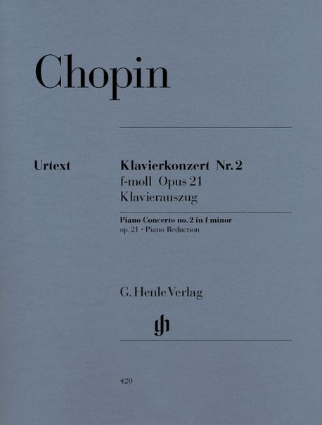 Klavierkonzert Nr. 2, f-Moll, Opus 21.  - [score]  : Piano reduction