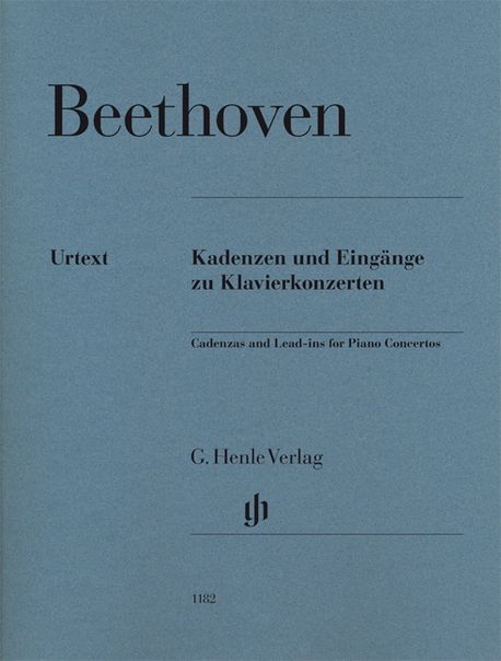 Kadenzen und Eingange zu Klavierkonzerten.  - [score]  : Cadenzas and lead-ins for piano concertos