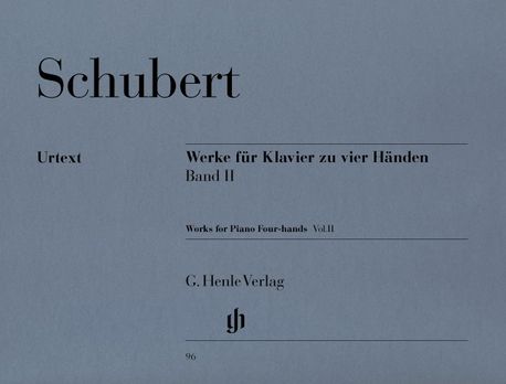 Werke fur Klavier zu vier Handen.  : Band II.  - [score]  = Works for piano four-hands. Vol.II