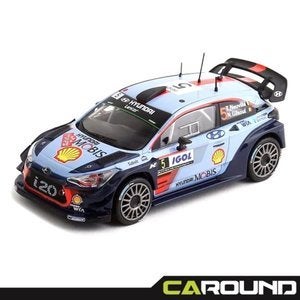 피노(ixo) 1:43 현대 i20 쿠페 WRC No.5 2017 프랑스 우승 - 티에리 누빌 / Gilsoul