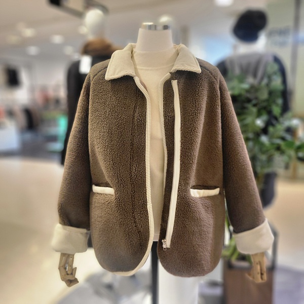 <b>파파야</b> 뽀글이 점퍼 PNORJP006D