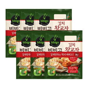 비비고 비비고 김치 왕교자 만두 420g x6개