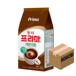 동서식품 커피 프림 크리마 자판기용/동서 프리마 1kg X 12개