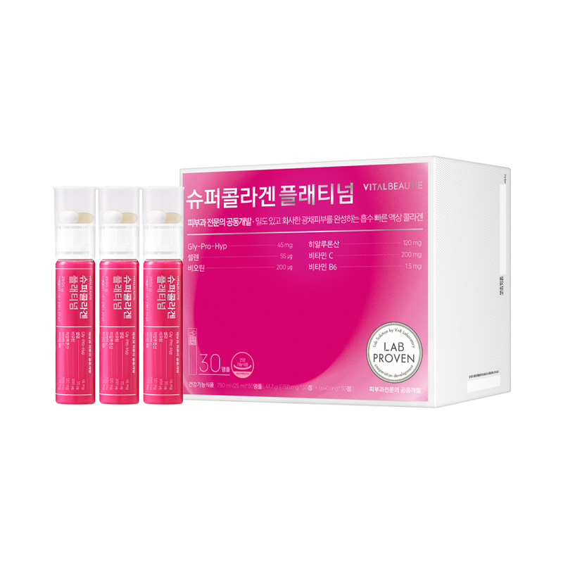 바이탈뷰티 [프리미엄 라인] 슈퍼<b>콜라겐</b> 플래티넘(30일)