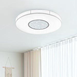 LED 크리엘 밀크솔 거실등 125W 175W / 국산 원형 바리솔 아트솔 주백색 거실조명