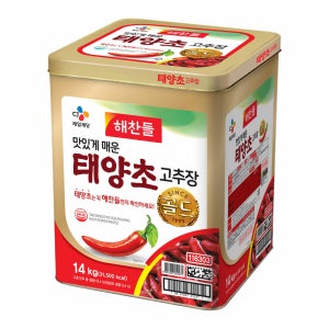 [대용량]해찬들 태양초 고추장 14kg